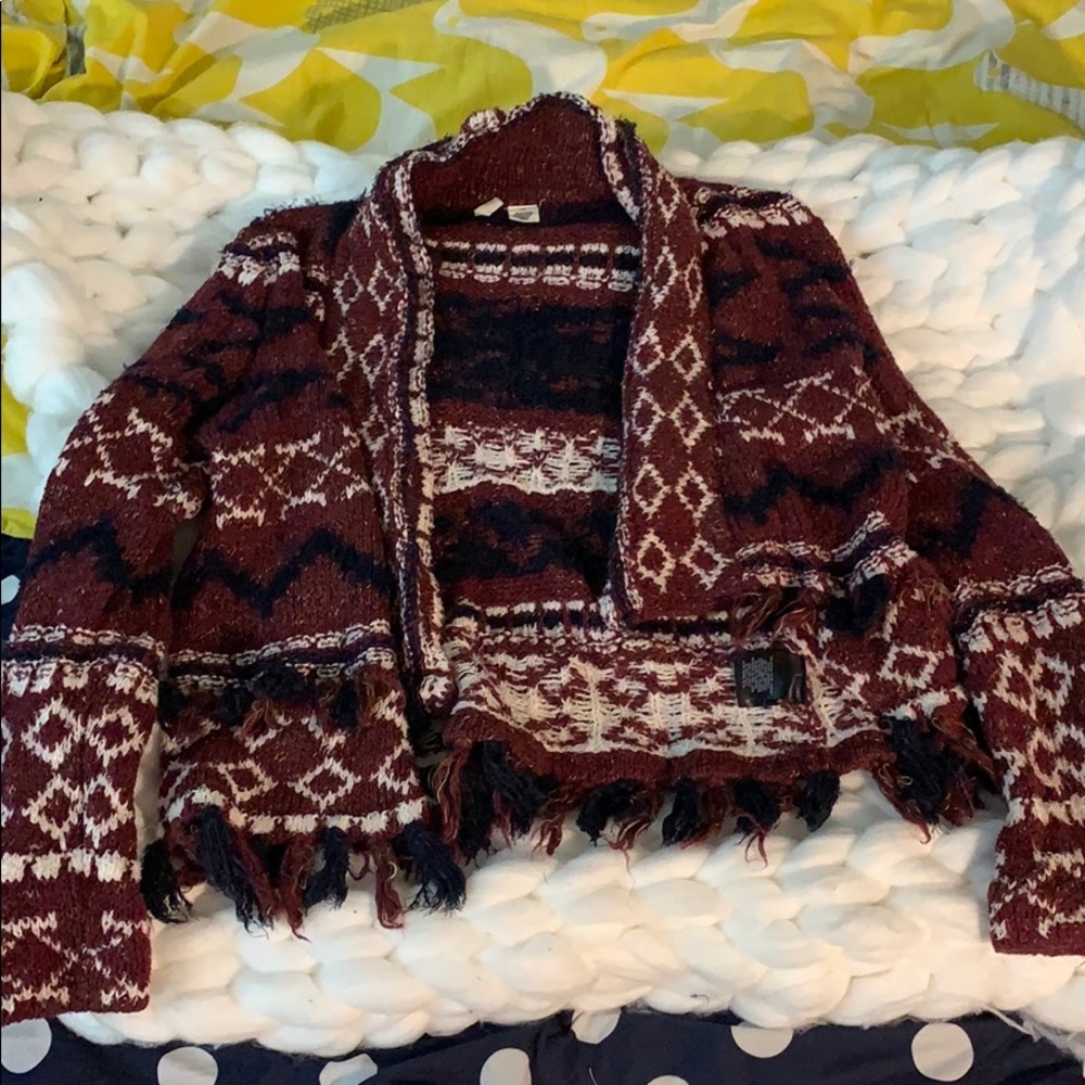 MOTH Small Tasselled Cardigan
